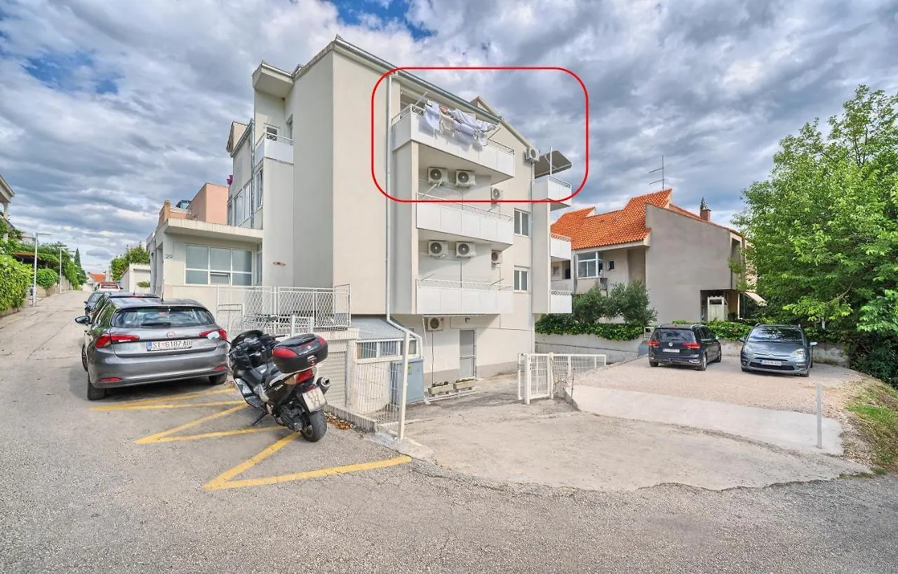 A3 - Luxury Apt W Big Balcony 4 Min Walk To Beach سبليت كرواتيا